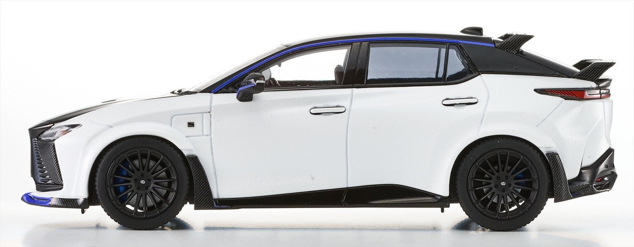 Lexus RZ600e F Sport Performance 2026 black/white/blue 1:43 Kyosho