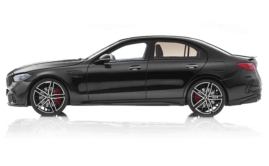 Mercedes-AMG C 63 S E Performance obsidian black 1:18 NZG