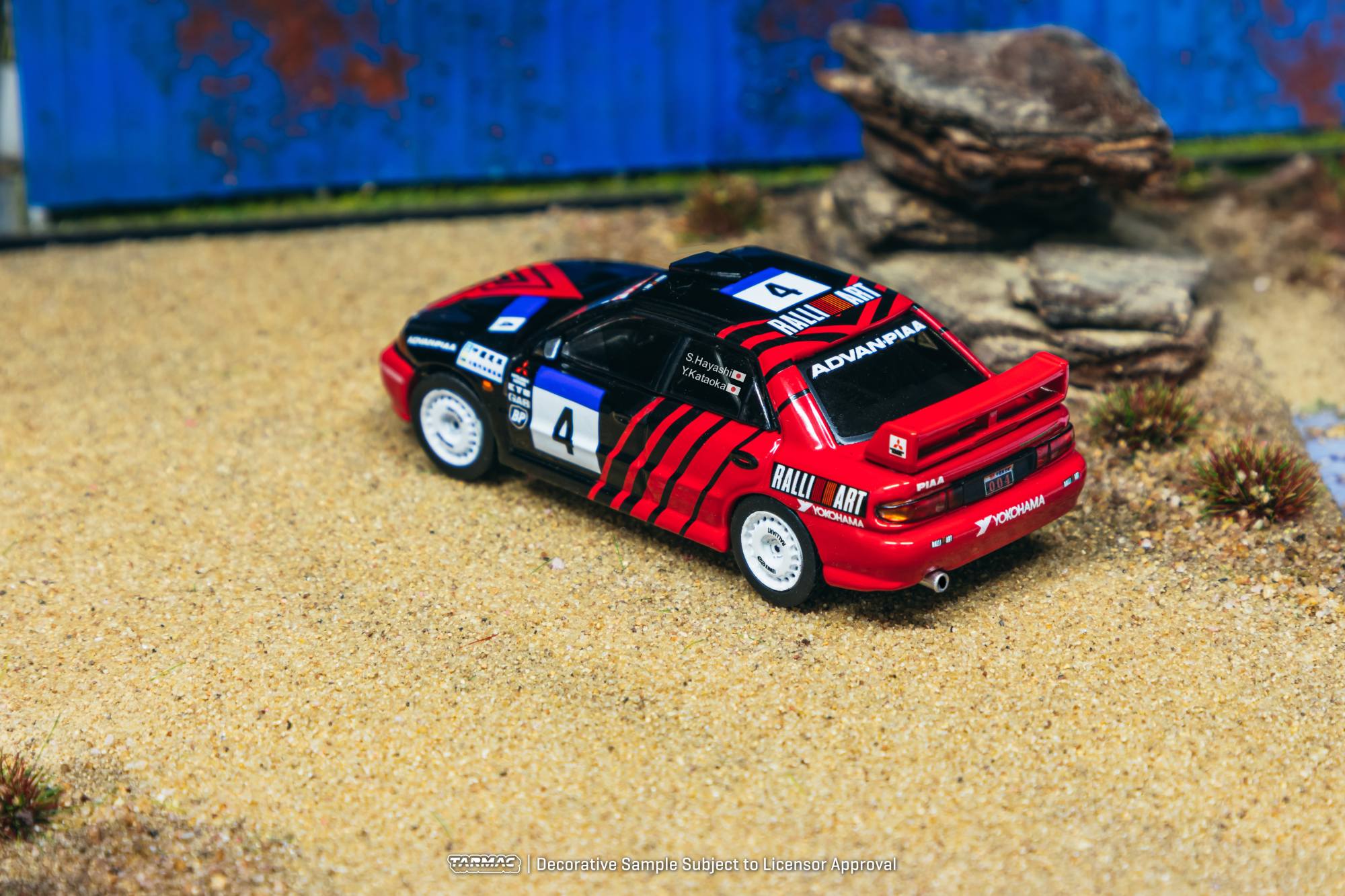 Mitsubishi Lancer EVO III WRC #4 Y.Kataoka/S.Hayashi China Rally 1998 1:64 Tarmac
