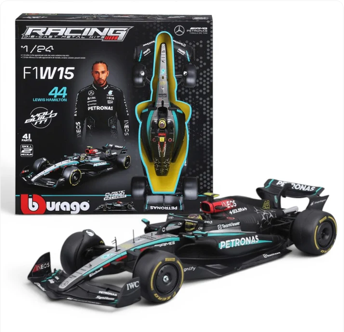 KIT - Mercedes-Benz AMG W15 #44 Lewis Hamilton 2024 1:24 Bburago