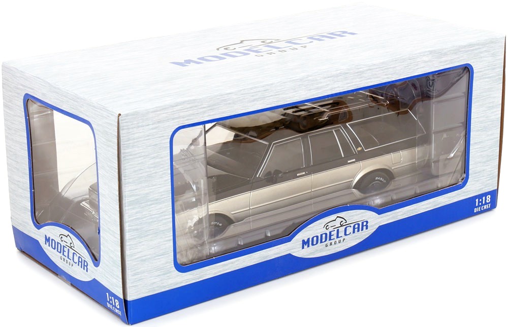 Chevrolet Caprice Estate Wagon 1985 silver/grey 1:18 MCG