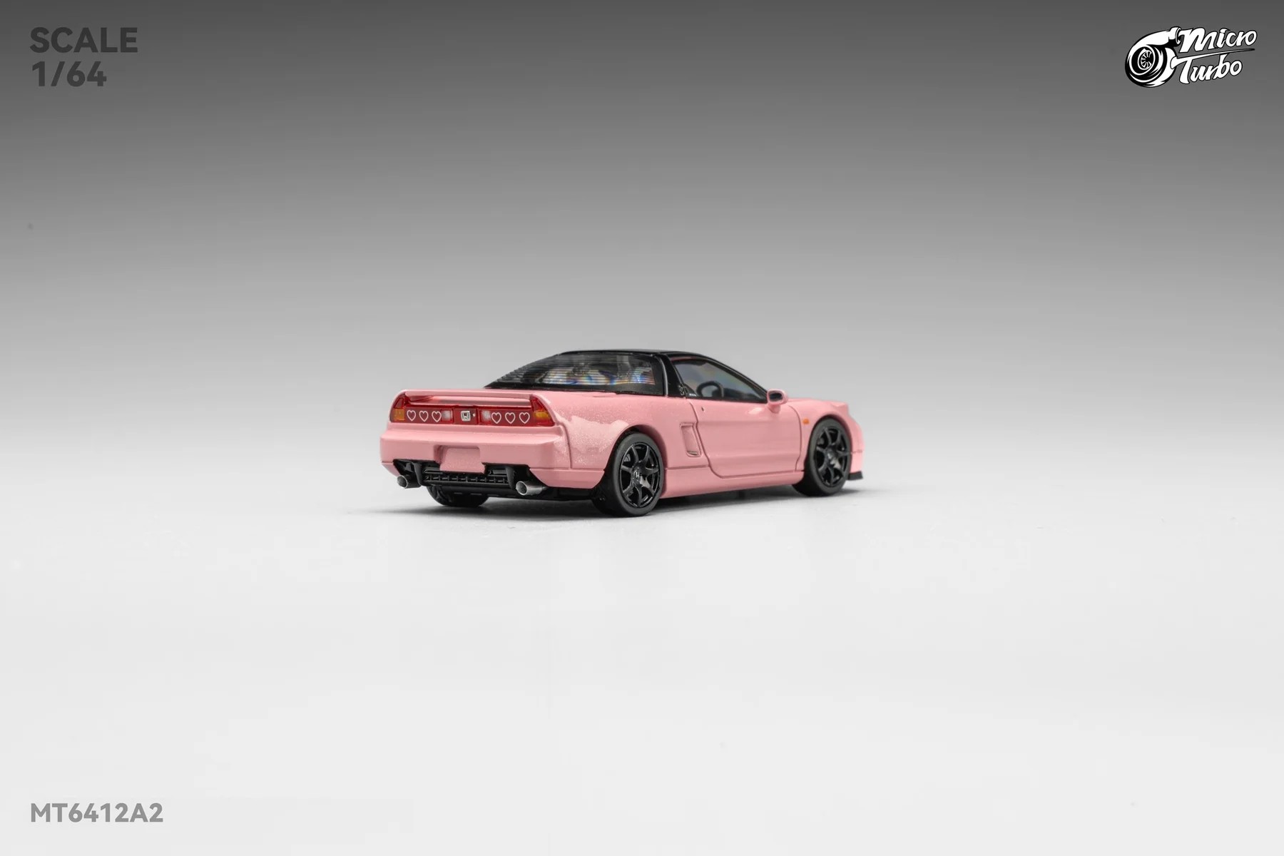 Honda Custom NSX-R NA1 *Valentine's Day Special Edition* metallic pink 1:64 Microturbo