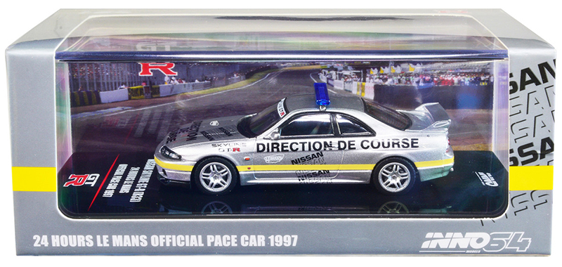 Nissan Skyline GT-R (R33) Official Pace Car 24 Hours Le Mans 1997 1:64 Inno Models