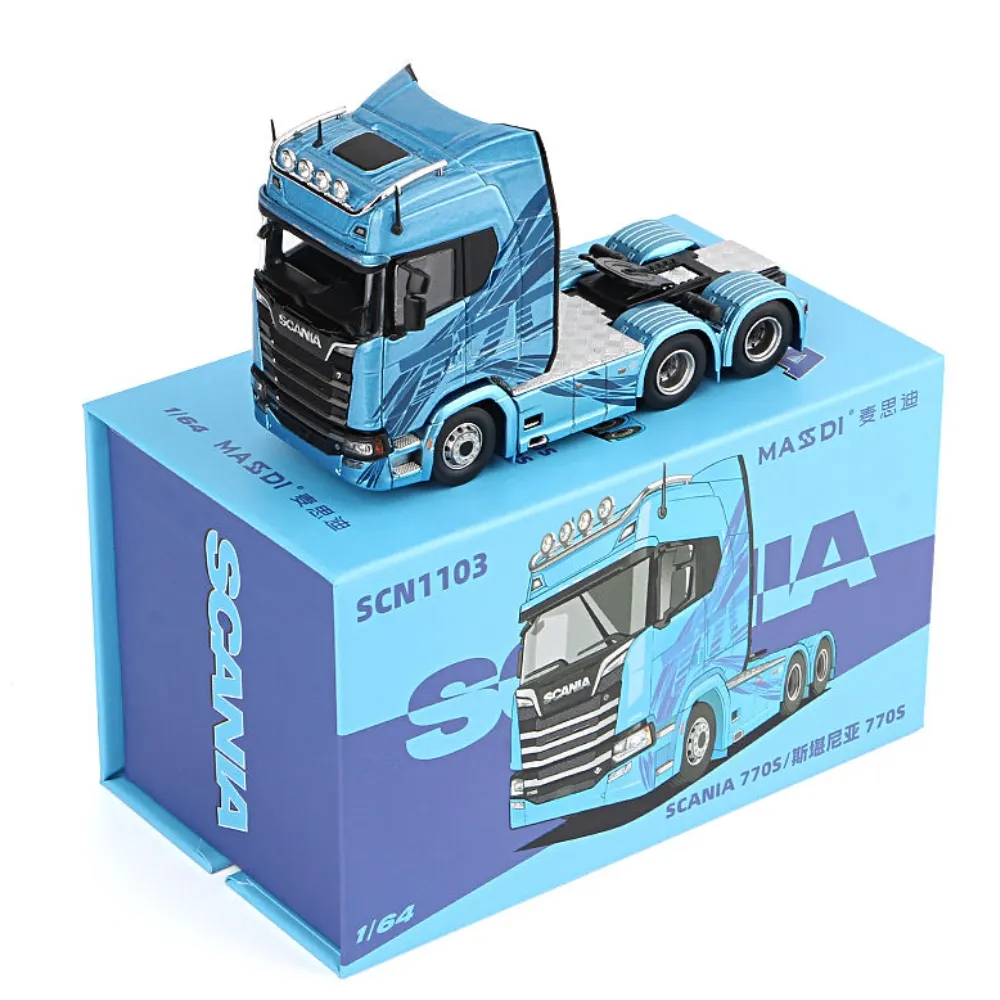 Scania 770S blue 1:64 Massdi