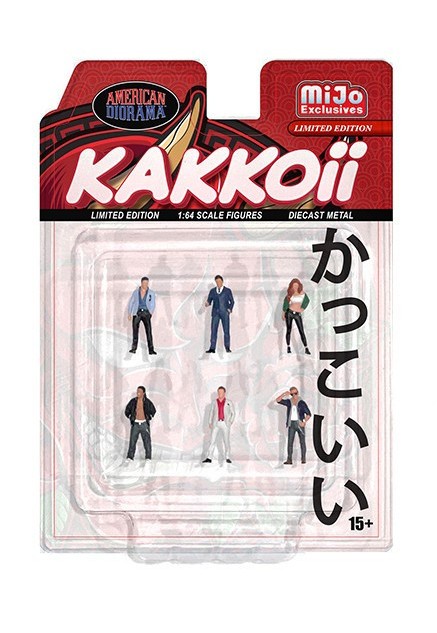 Figure Set: Kakkoii 1:64 American Diorama