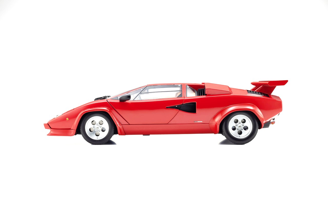 Lamborghini Countach LP5000S 1988 red/tan interior 1:12 Kyosho