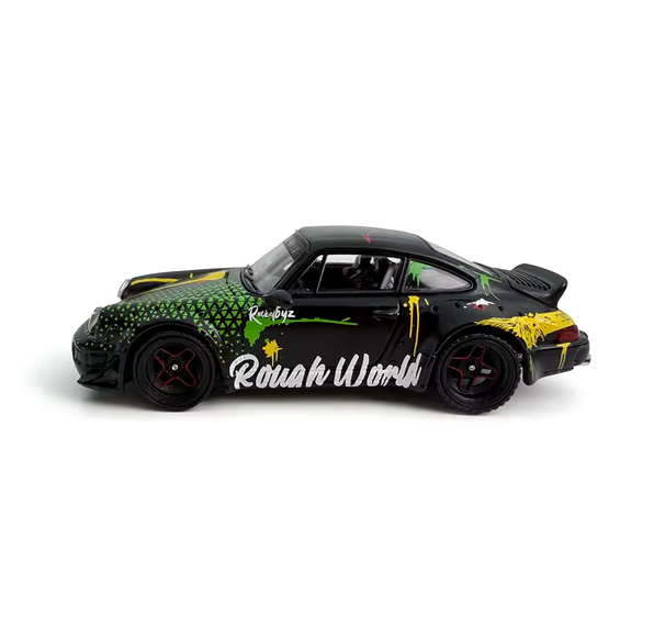 Porsche RWB 964 *Kimera* green 1:64 ModelModel