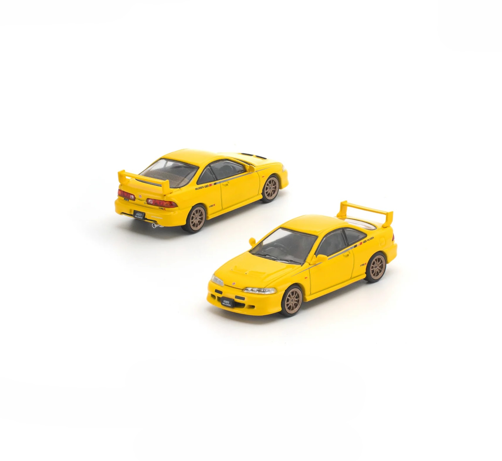 Honda Mugen DC2 yellow 1:64 Pop Race Limited