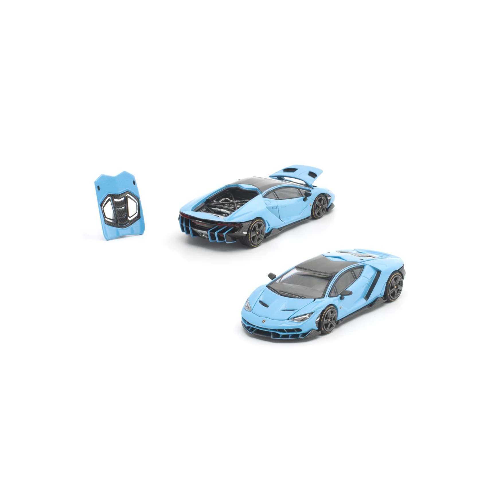 Lamborghini Centenario blue cepheus 1:64 Pop Race Limited