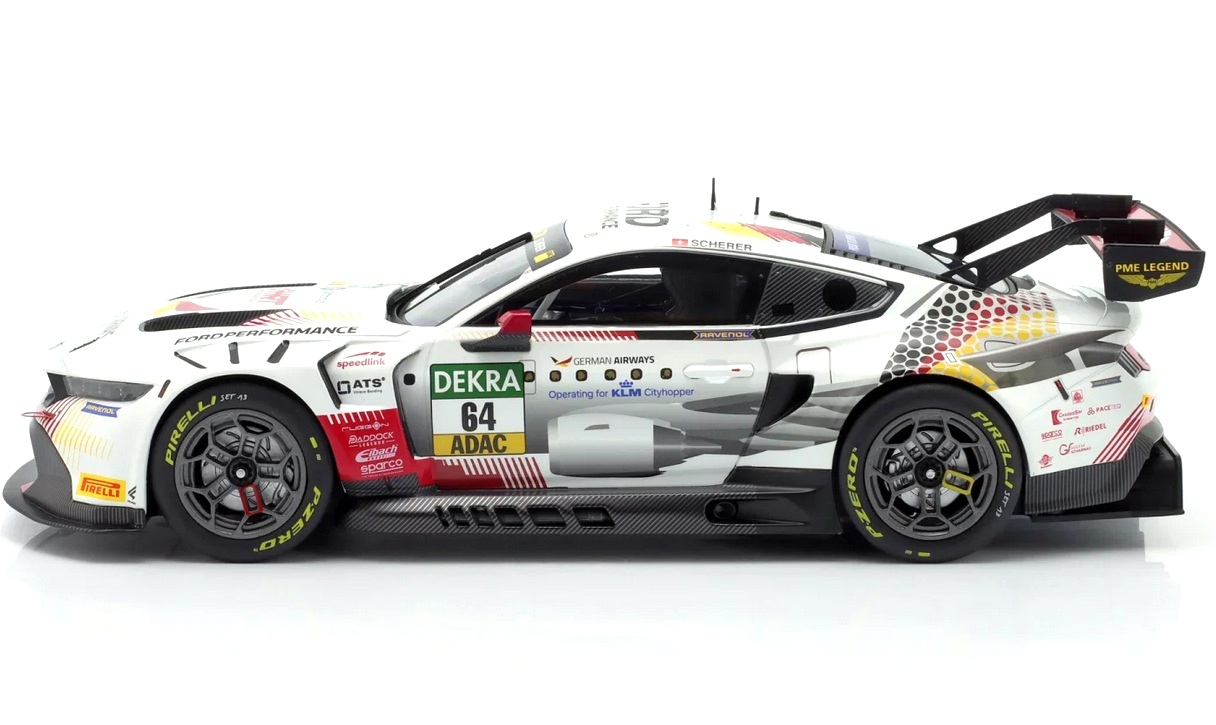 Ford Mustang GT3 #64 Fabio Scherer DTM 2025 1:18 Ixo Models