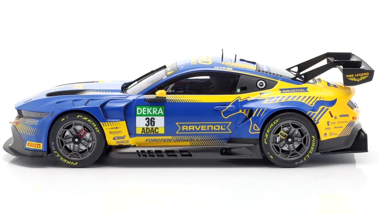 Ford Mustang GT3 #36 Arjun Maini DTM 2025 1:18 Ixo Models