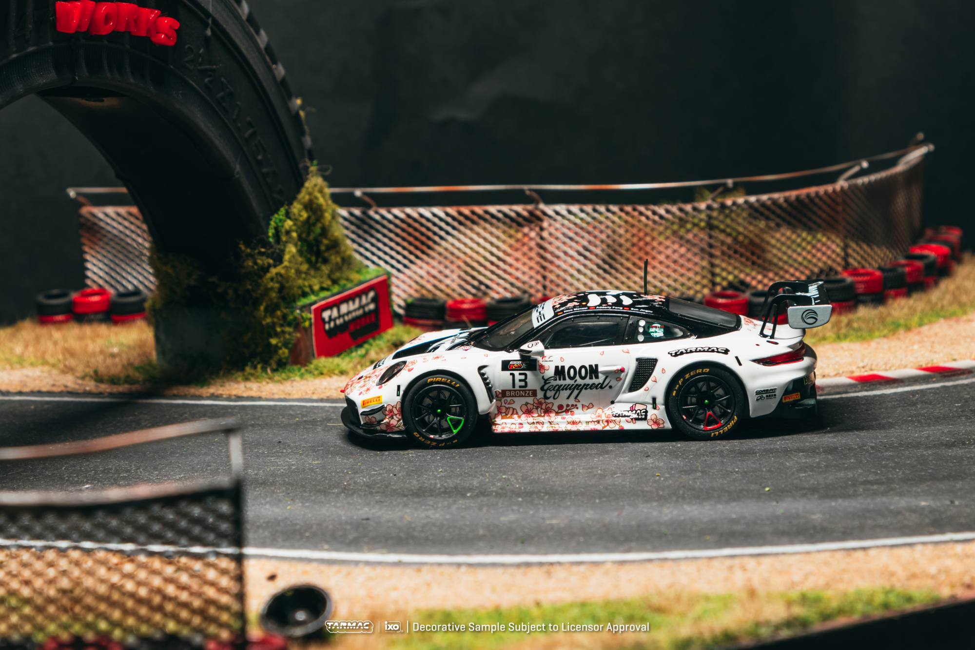 Porsche 911 (992) GT3 R Phantom Global Racing #13 S.Jingzu/A.Fong/N.Menzel Suzuka 1000km Intercontinental GT Challenge 2025 1:43 Tarmac