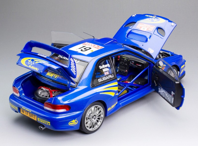 Subaru Impreza S6 WRC'00 #19 P.Solberg/P.Mills Rally Sanremo 2000 1:18 Sun Star