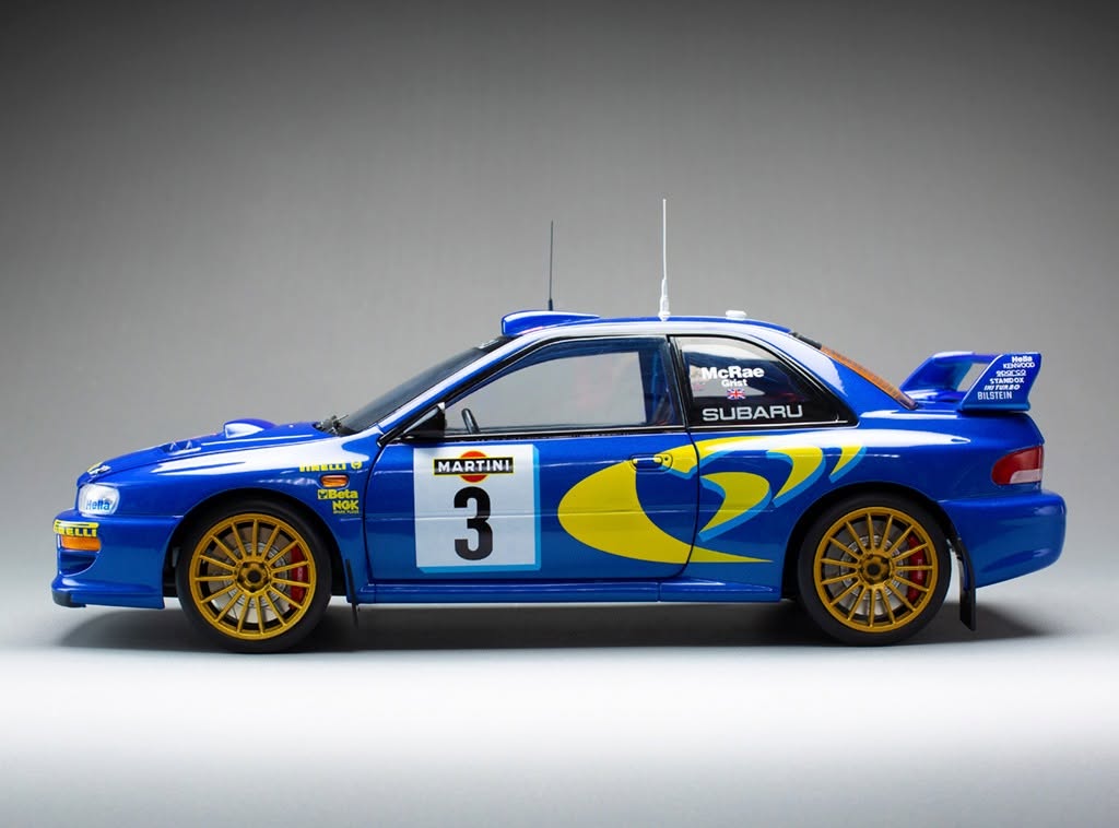 Subaru Impreza S5 WRC'98 #3 C.McRae/N.Grist 3rd Rally Sanremo 1998 1:18 Sun Star