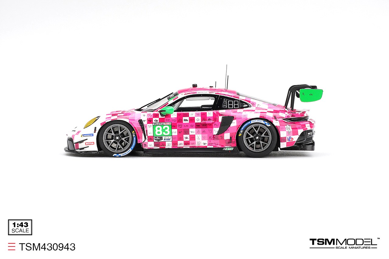 Porsche 992 GT3 R #83 Gatting/Bovy/Frey/Gaillard Iron Dames IMSA 24H Daytona 2025 1:43 TSM Model