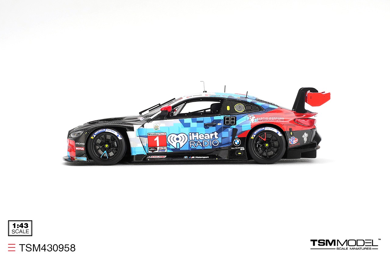 BMW M4 GT3 EVO #1 De Phillippi/Harper/Hesse/Verhagen Paul Miller Racing Class Winner IMSA 24H Daytona 2026 1:43 TSM Model