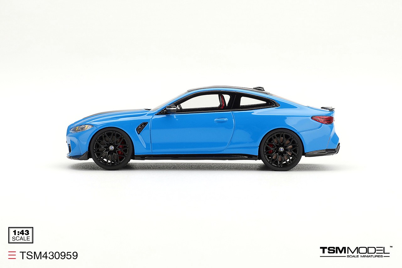 BMW M4 CS 2025 riviera blue 1:43 TSM Model