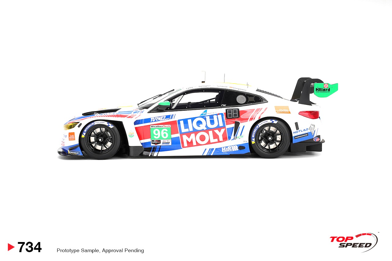 BMW M4 GT3 EVO #96 Foley/Gallagher/Klingman/Selldorf Turner Motorsport IMSA 24H Daytona 2026 1:18 TopSpeed Models
