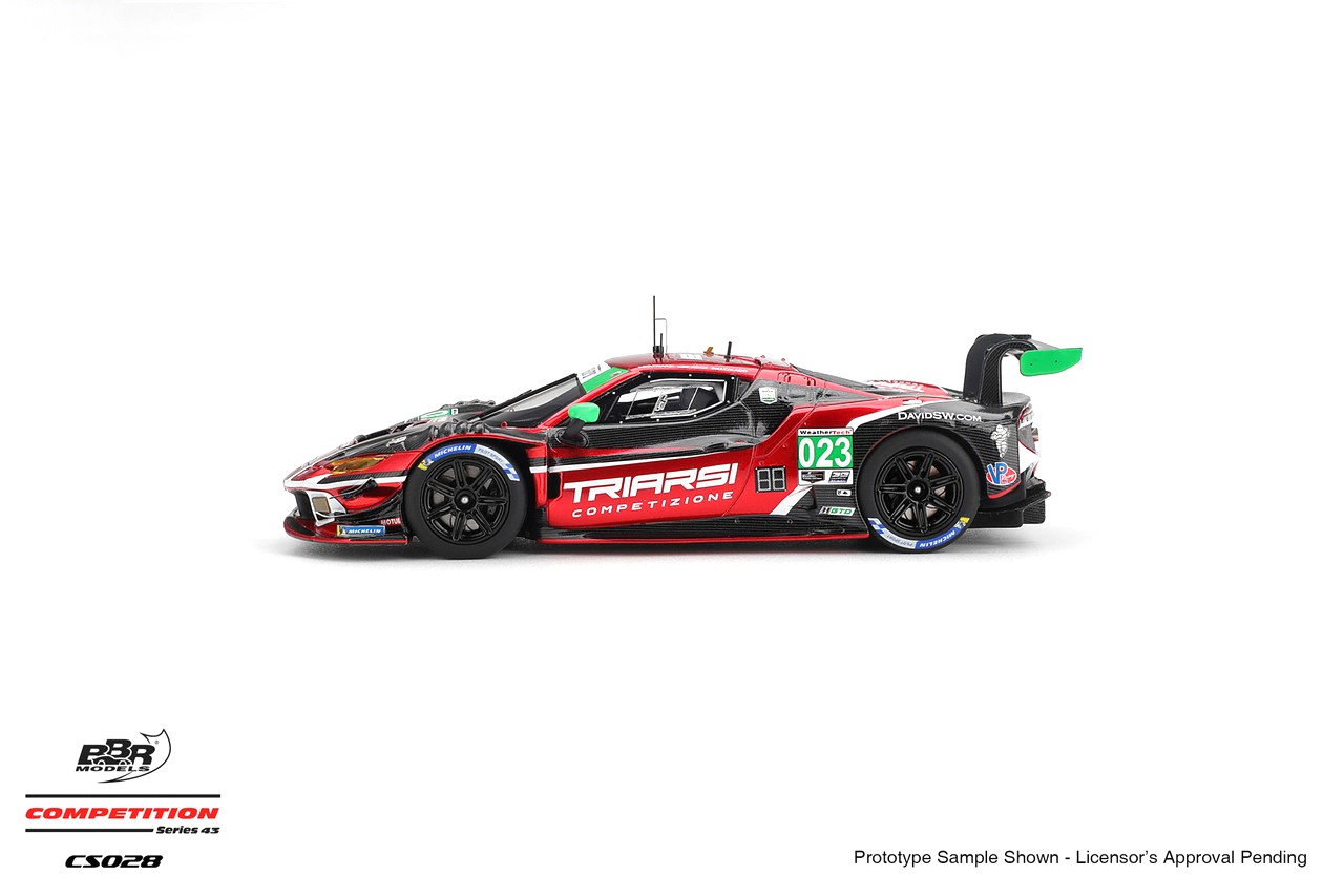 Ferrari 296 GT3 #23 Triarsi/Koch/Calado Triarsi Competizione IMSA Petit Le Mans 2025 1:43 B.B.R.