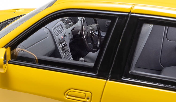 Nissan Skyline GT-R R34 Nismo Autech Version Tuned RHD 2007 yellow 1:18 Kyosho
