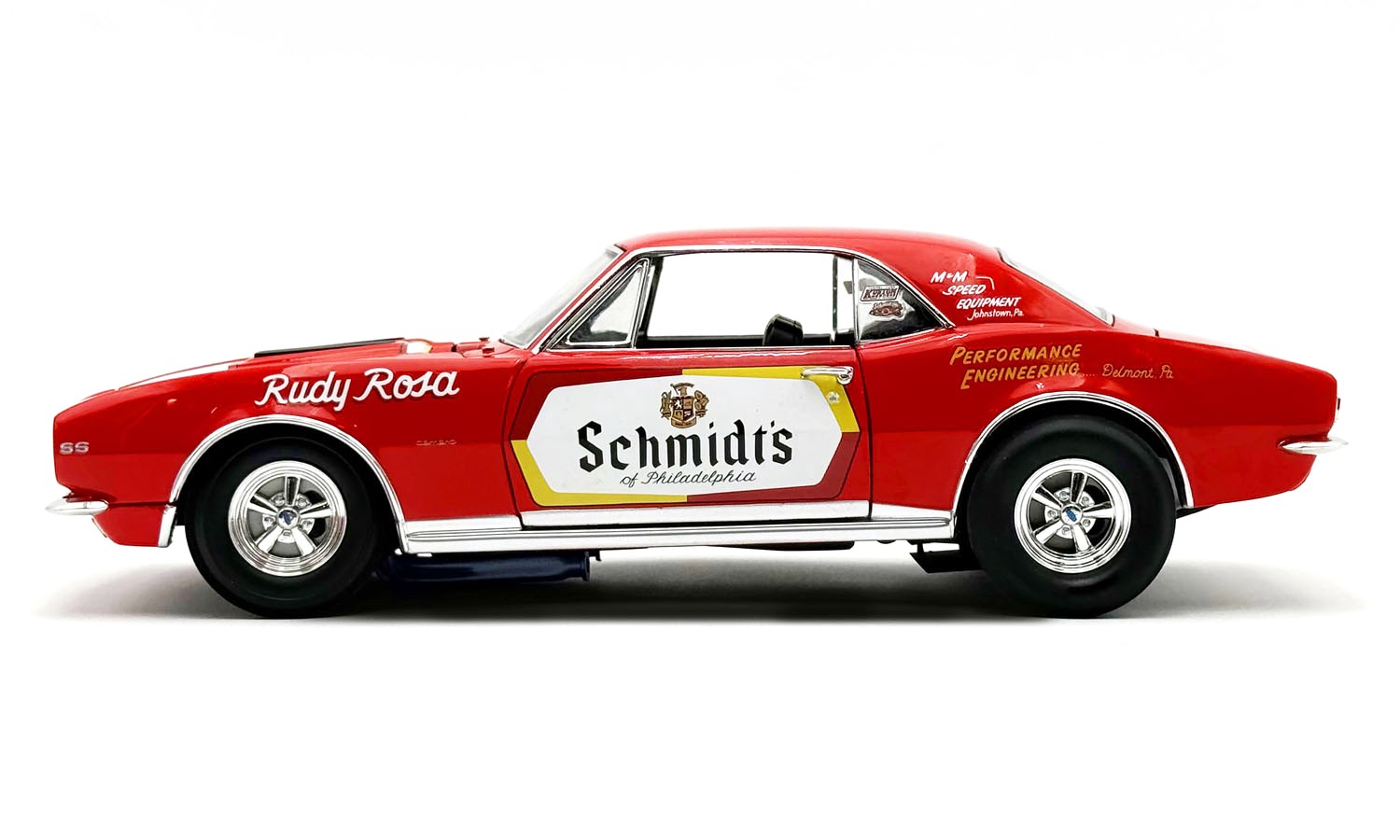 Chevrolet Camaro RS/SS *Schmidt's Drag Team* 1967 orange 1:18 Acme Diecast