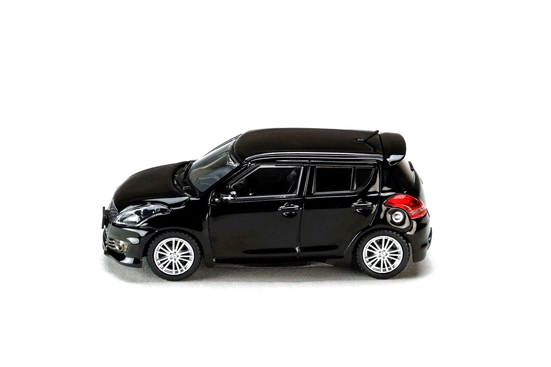 Suzuki Swift Sport ZC32S Genuine Aero Parts super black pearl 1:64 Hobby Japan