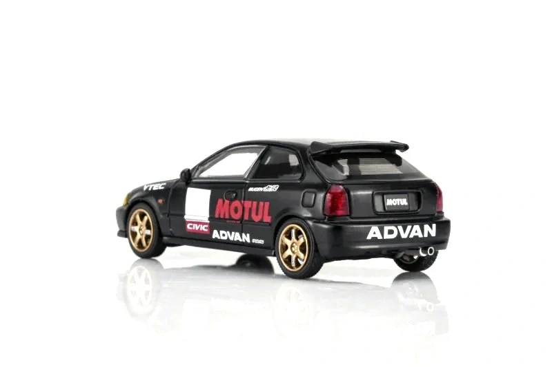 Honda Civic TYPE R (EK9) No Good Racing Motul black 1:64 Motorhelix