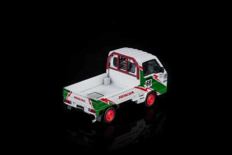 Honda ACTY 4WD (EK9) green/red/white 1:64 Motorhelix