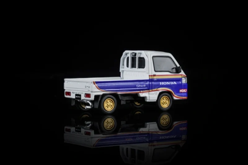 Honda ACTY 4WD (EK9) blue/white 1:64 Motorhelix