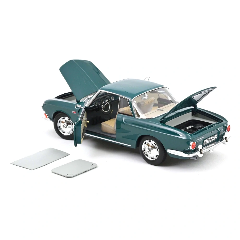 Volkswagen Karmann Ghia 1500 1963 green 1:18 Norev