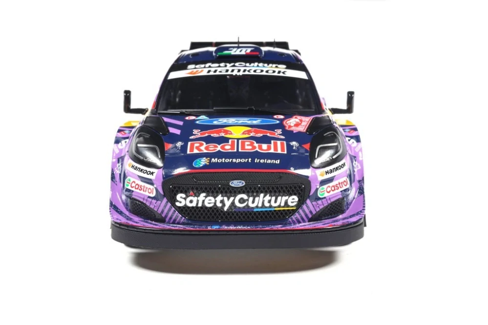 Ford Puma Rally1 Hybrid #55 McErlean/Treacy Rallye Monte Carlo 2025 1:18 Solido