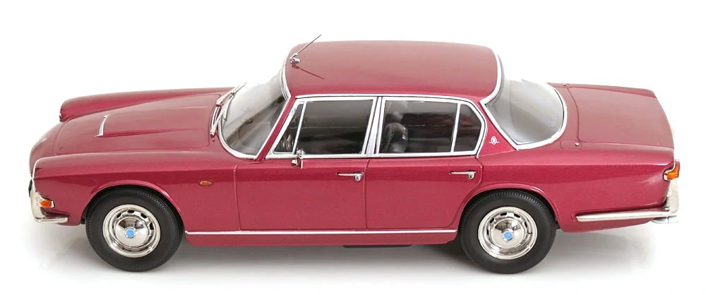Maserati Quattroporte I 1965 red metallic 1:18 KK Scale
