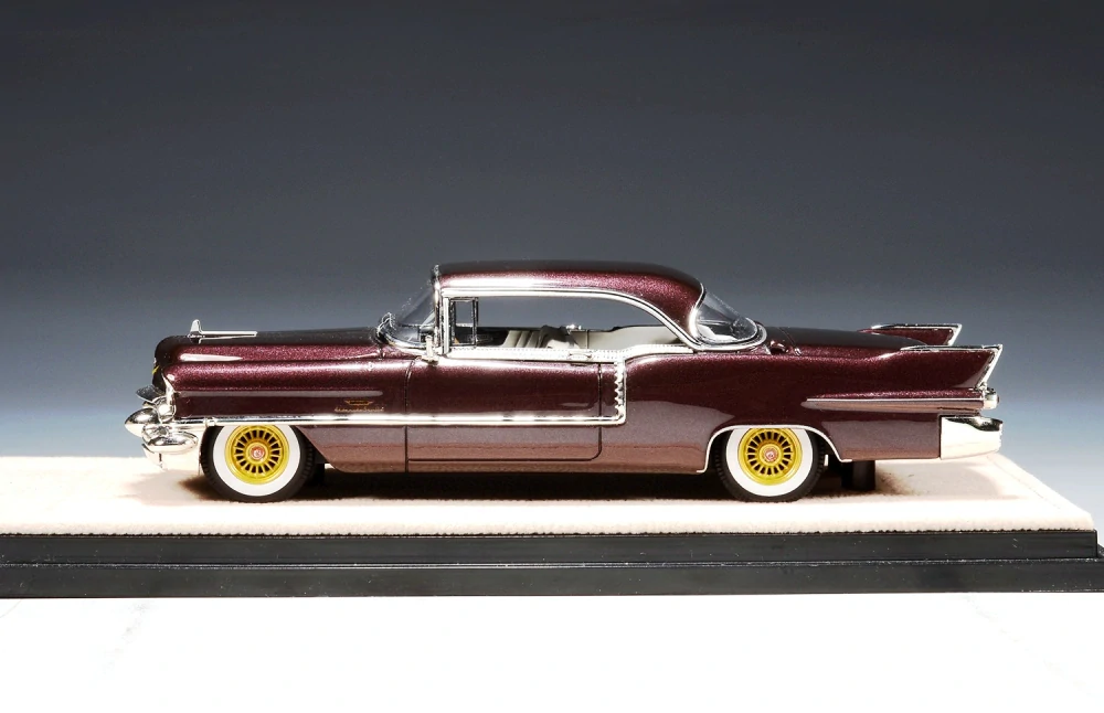 Cadillac Eldorado Seville 1956 chantilly maroon metallic 1:43 Stamp Models