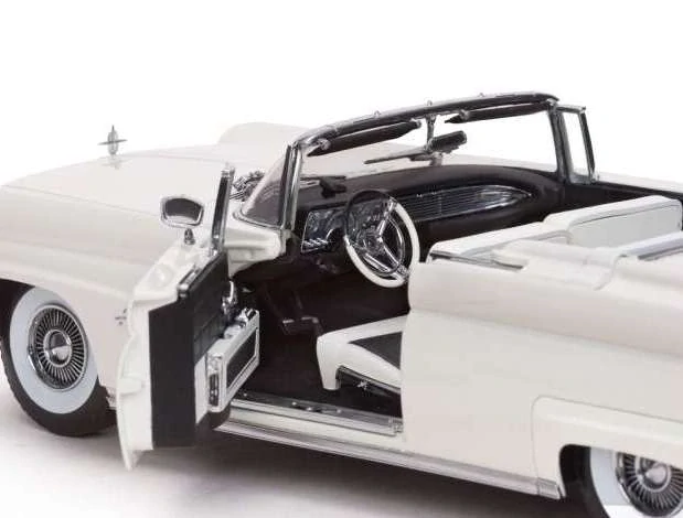 Lincoln Continental MKIII *John F. Kennedy in Oregon 1960 white 1:18 Sun Star