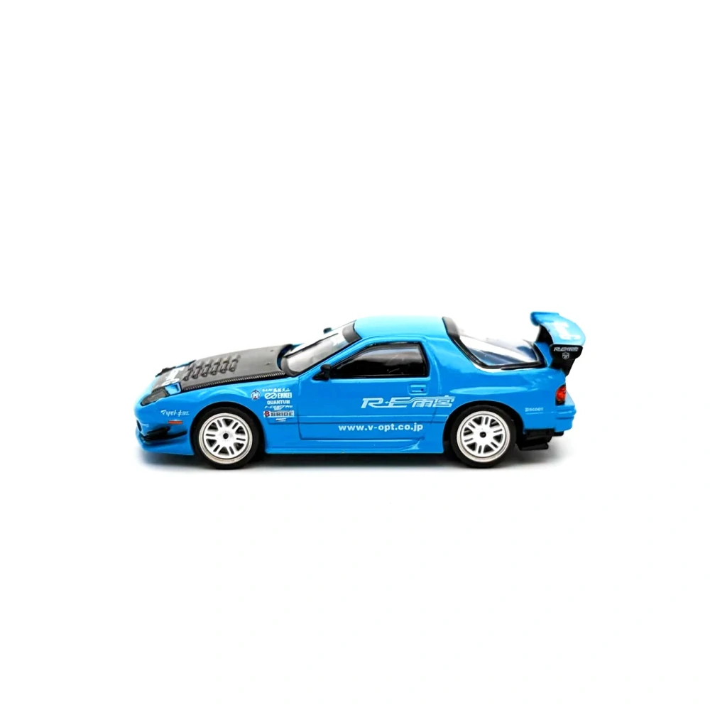 Mazda RX-7 (FC3S) RE-Amemiya Tokyo Auto Salon 2026 blue 1:64 Pop Race Limited
