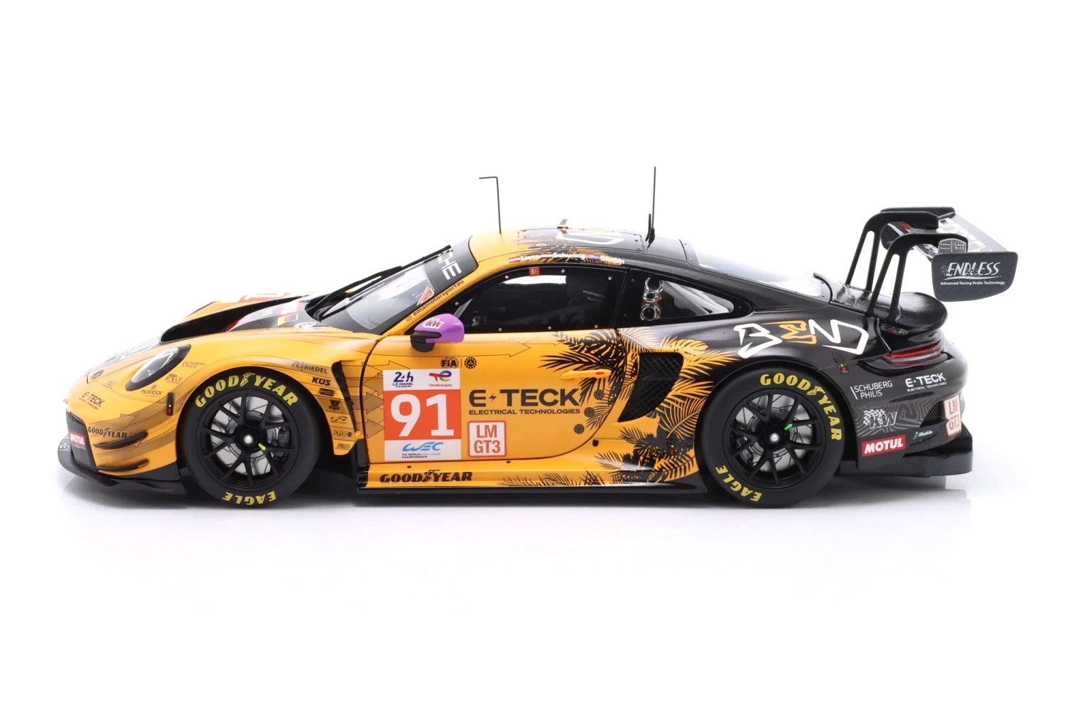 Porsche 911 GT3 R Manthey EMA #91 Lietz/Schuring/Shahin Sieger LMGTE 24H Le Mans 2024 1:18 Minichamps