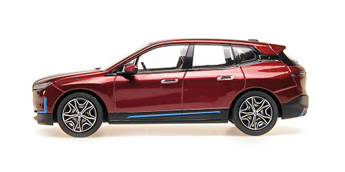 BMW IX 2023 red metallic 1:43 Minichamps