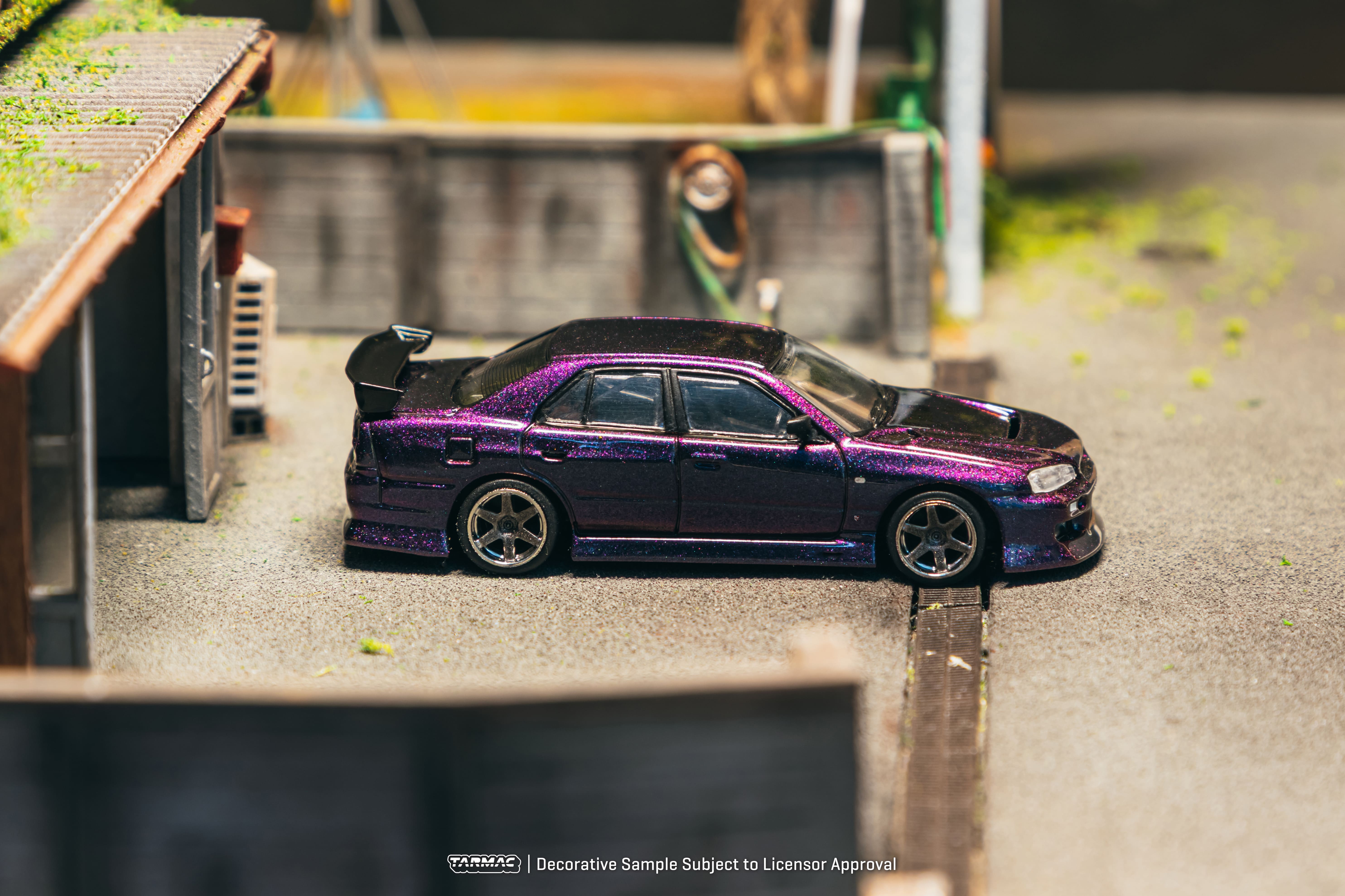 Nissan Skyline GTR (ER34) URAS 2025 midnight purple 1:64 Tarmac