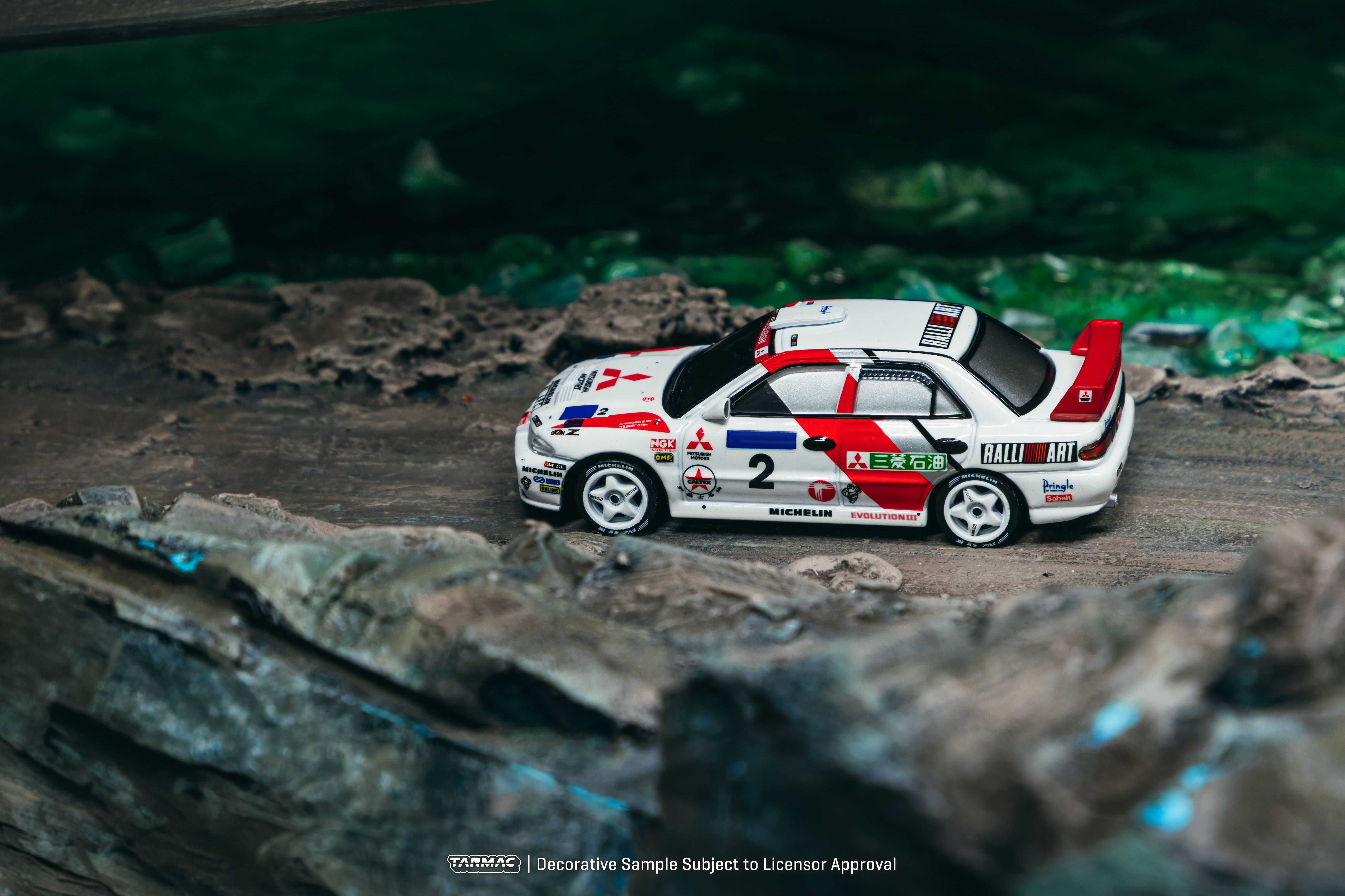 Mitsubishi Lancer EVO III #2 A.Vatanen/Ch.Gilbert Winner Hong Kong Beijing Rally 1996 1:64 Tarmac