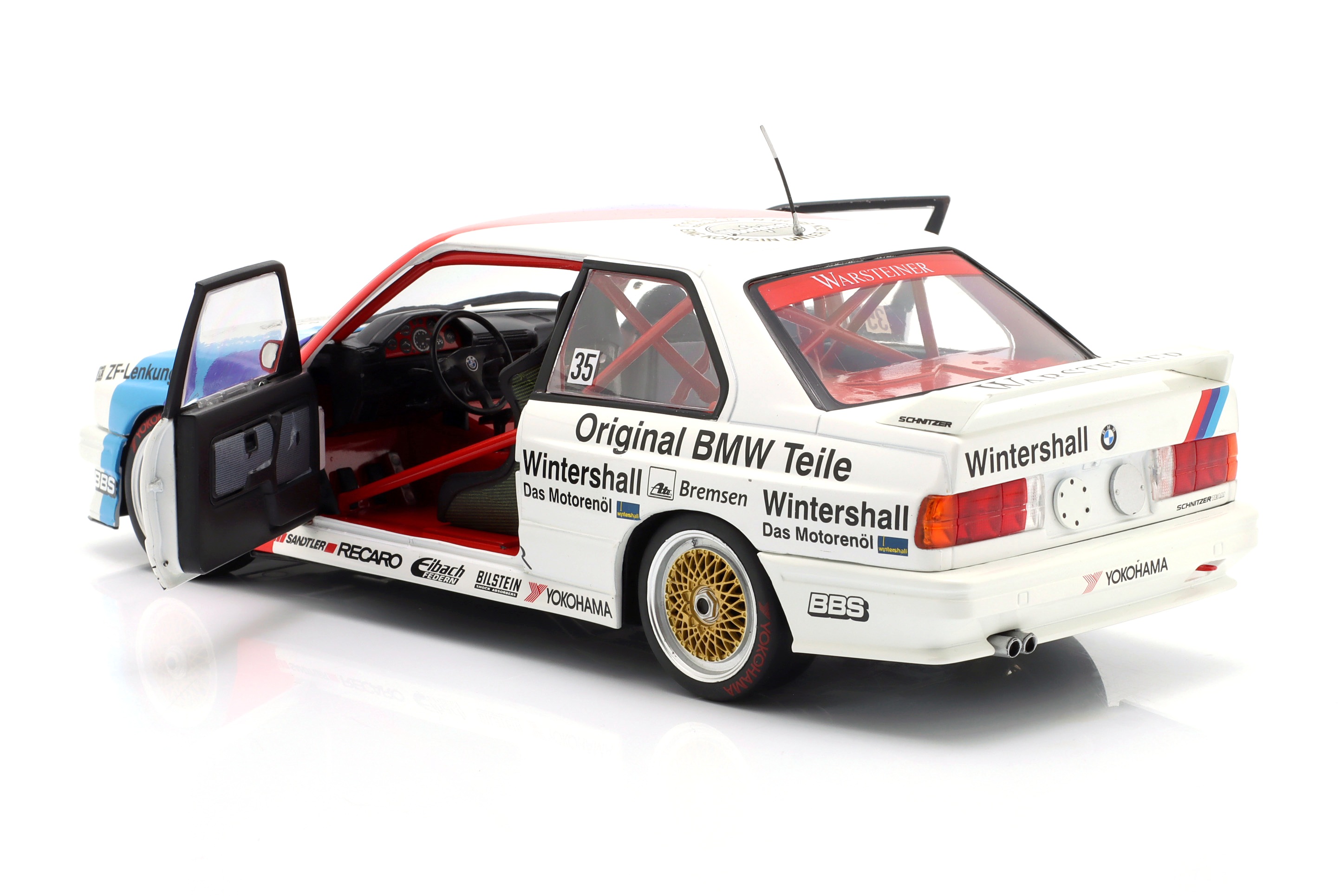 BMW M3 E30 #35 Pirro/Ravaglia/Giroix Winner 24H Nürburgring 1989 + Collectors Box 1:18 Werk83