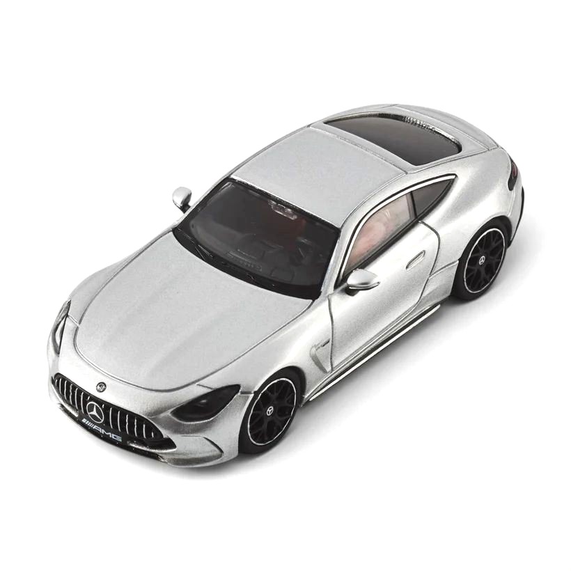 Mercedes-AMG GT63 V8 Biturbo (C192) 2025 hightech silver 1:64 NZG
