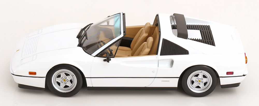 Ferrari 328 GTS 1985 white 1:18 KK Scale