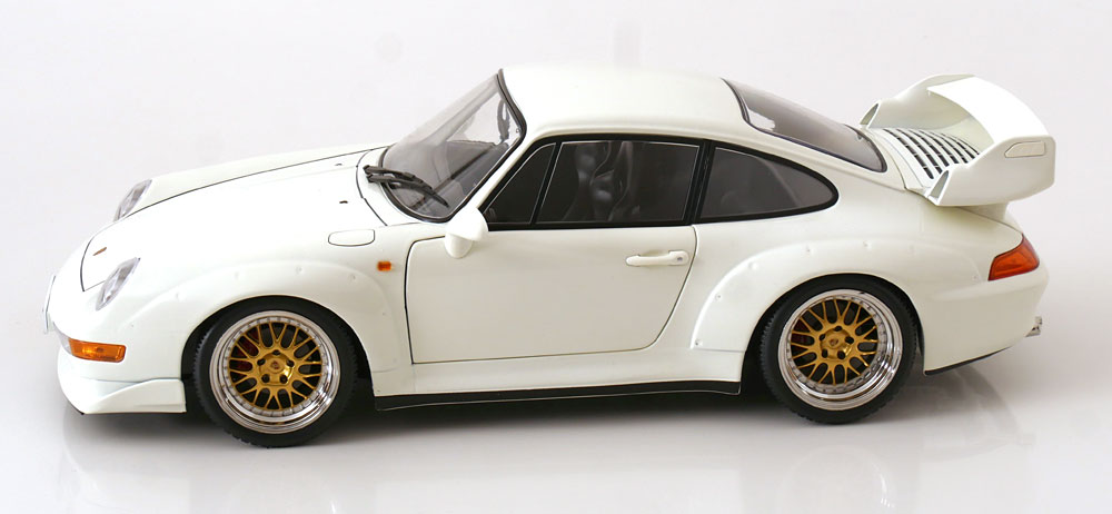 Porsche 911 993 GT2 1996 BBS Rims white 1:12 KK Scale