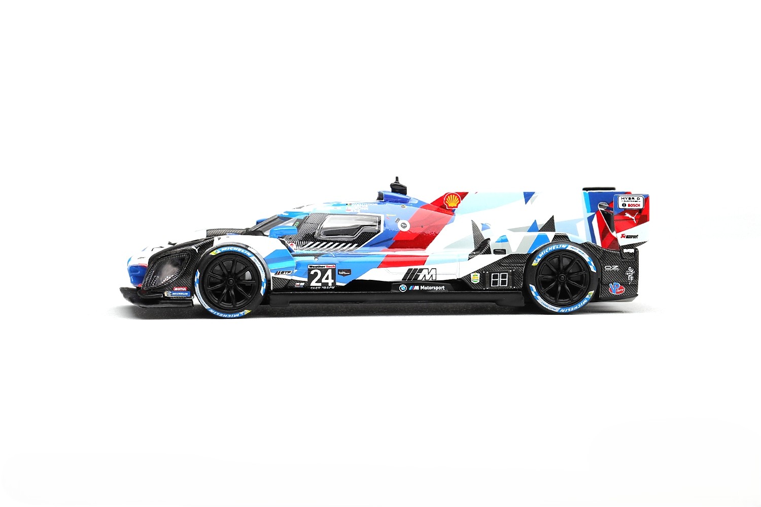 BMW M Hybrid V8 GTP BMW M Team RLL #24 P.Eng/A.Farfus/J.Krohn/D.Vanthoor 24HRS Daytona 2024 1:64 Mini GT