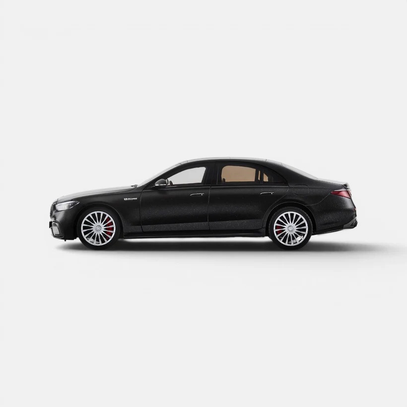 Mercedes-AMG S 63 E Performance nightblack magno 1:18 NZG