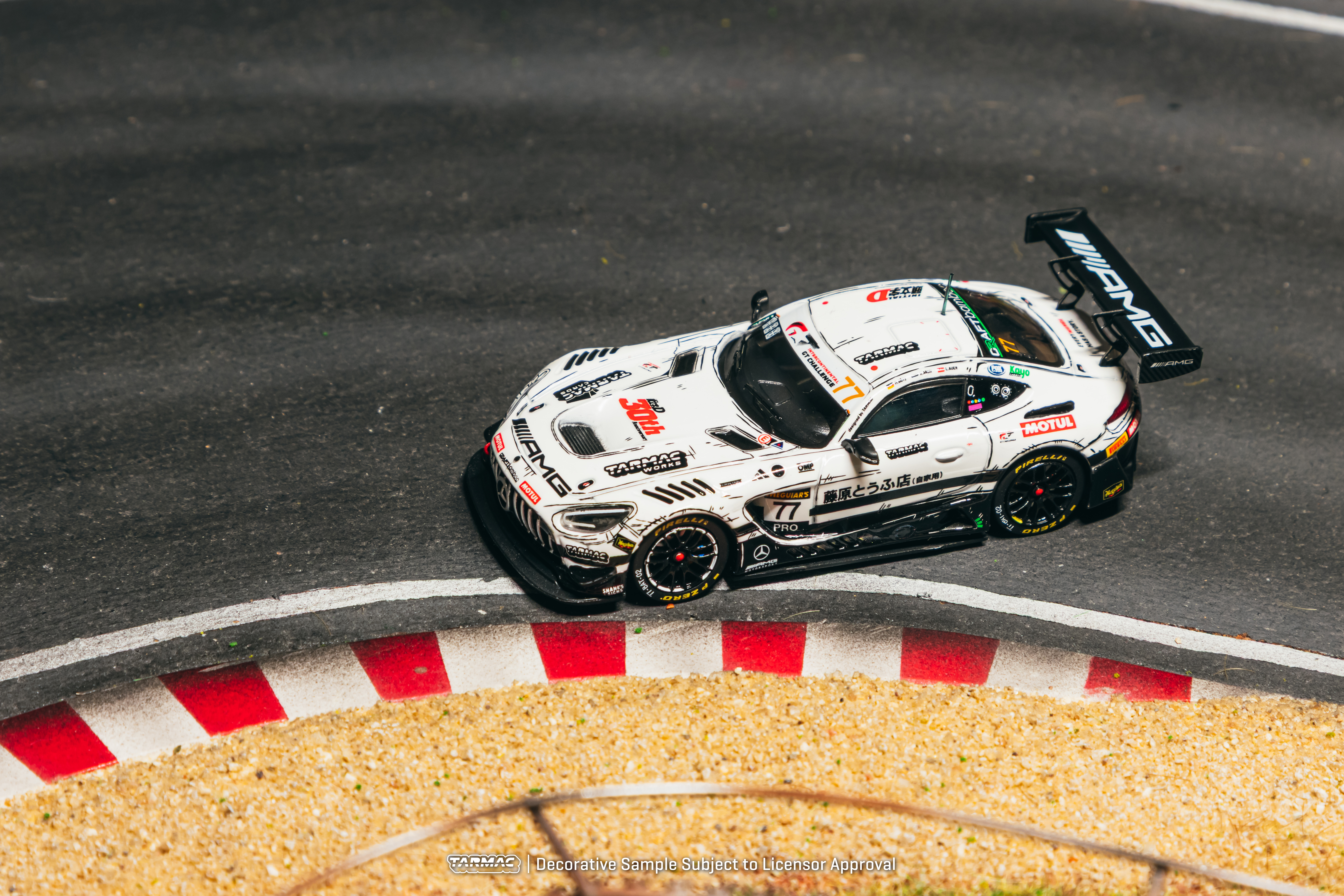 Mercedes-AMG GT3 Craft-Bamboo Racing #77 R.Aron/L.Auer/M.Götz Bathurst 12H 2026 1:64 Tarmac
