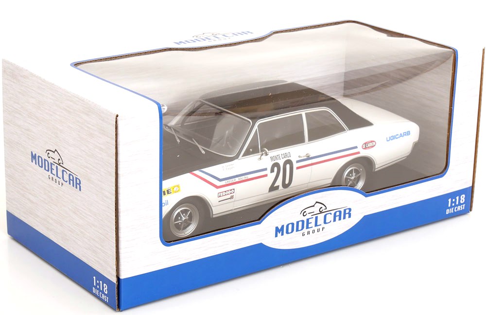 Opel Commodore A #20 Greder/Pagani Rally WM Rally Monte Carlo 1971 1:18 MCG Modelcar Group