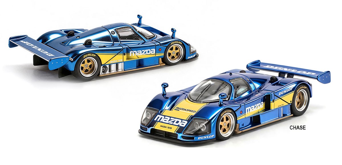 Mazda 787B racing blue/yellow 1:64 Pop Race