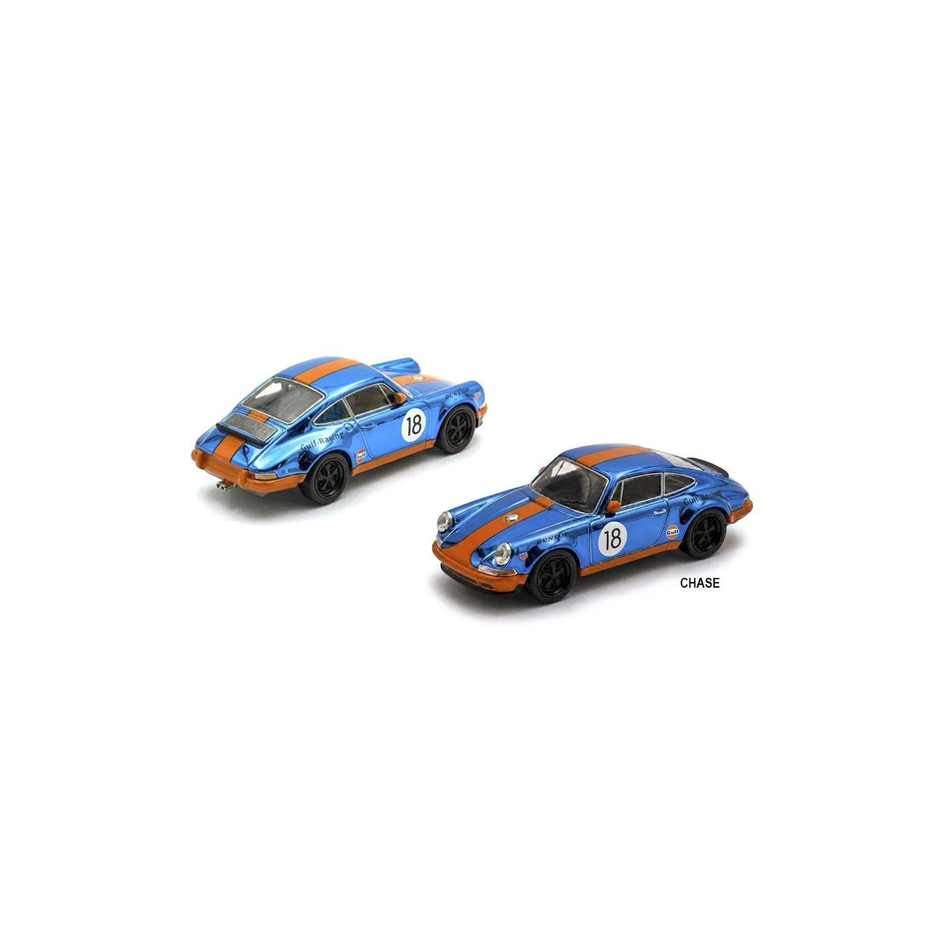 Singer Gulf Racing #18 orange/blue 1:64 Pop Race