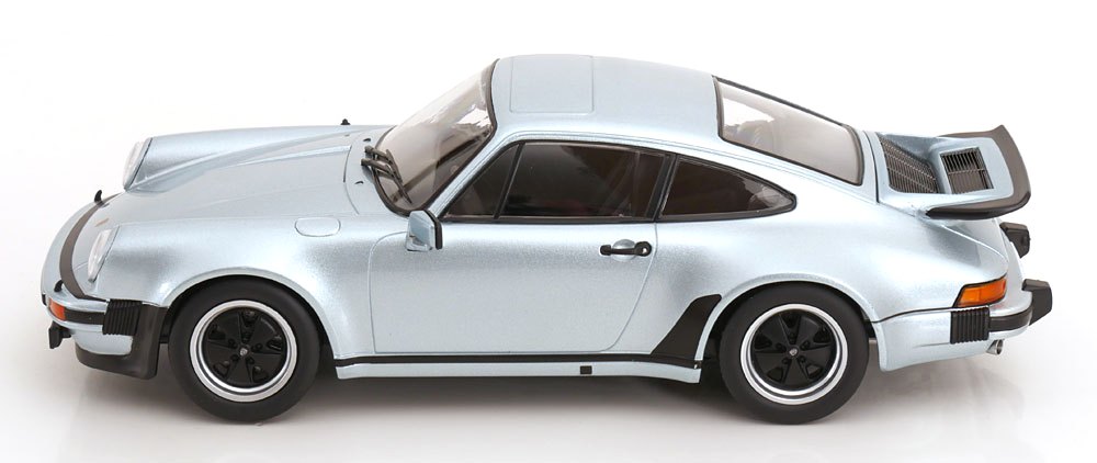 Porsche 911 930 3.0 Turbo 1976 polar silver 1:18 KK Scale
